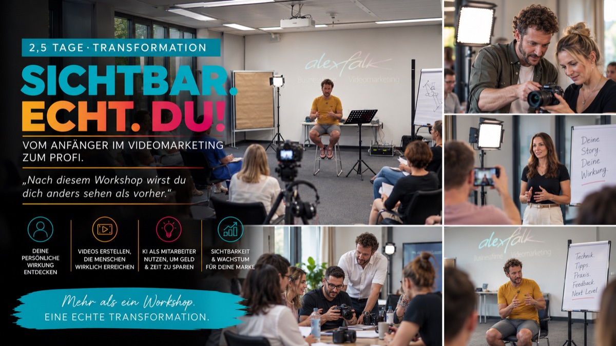 Wochenend-Workshop „Sichtbar.Echt.Du!“
